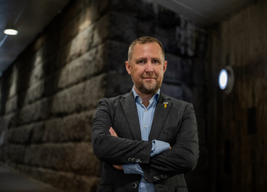 David Bergman, Pressbild, Natur & Kultur, 2024, Författare